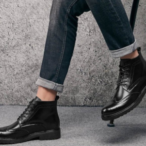 Men's leather shoes - Picture 3 of 5